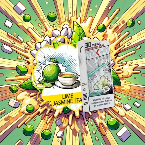檸檬茉莉茶口味 東京魔盒電子煙彈 - 清新檸檬與優雅茉莉茶的完美結合
