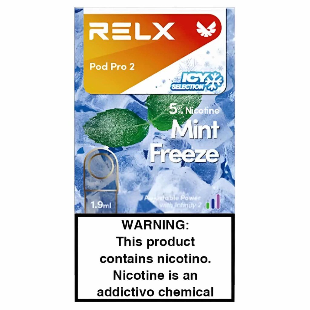 relx煙彈6代零度薄荷
